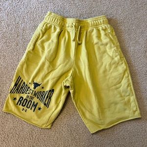 Under armor project rock shorts